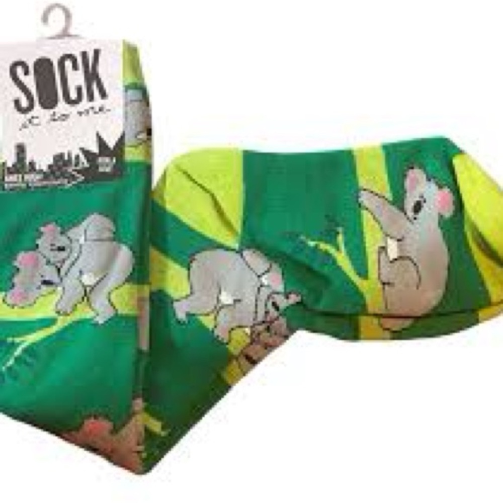 NWT Sock It To Me Knee-High Koala Love Socks